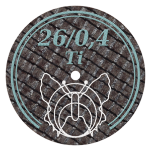TITANIUM Disc 26 x 0.4 (25 Pack)