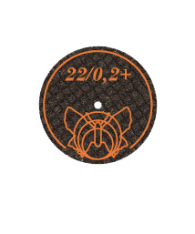 ORANGE Disc 22 x 0.25mm (10 Pack)