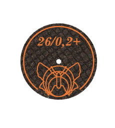 ORANGE Disc 26 x 0.25mm (10 Pack)